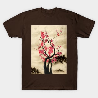 Sumie cherry tree T-Shirt